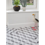 Stax d-c-fix® Self Adhesive Floor Tiles 11 Piece 1sqm Geometric
