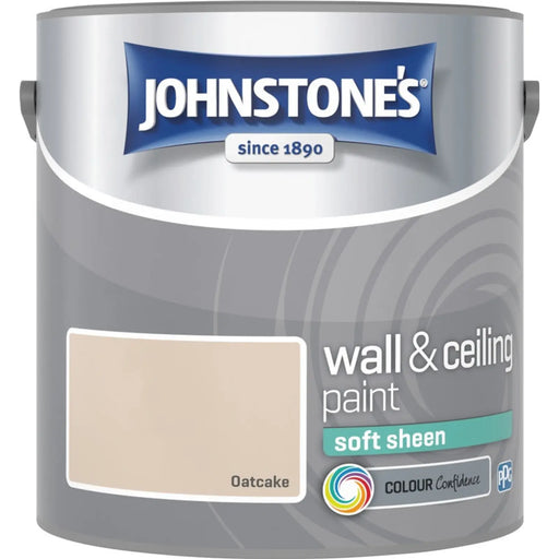 Johnstone's Wall & Ceiling Soft Sheen 2.5L Oatcake