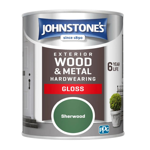 Johnstone's Exterior Hardwearing Gloss 750ml Sherwood