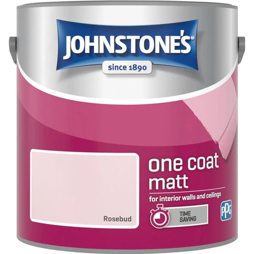 Johnstone's One Coat Matt 2.5L Rosebud