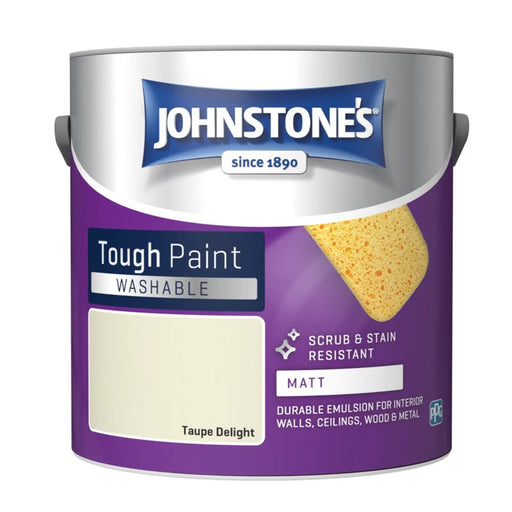 Johnstone's Washable Matt 2.5L Taupe Delight
