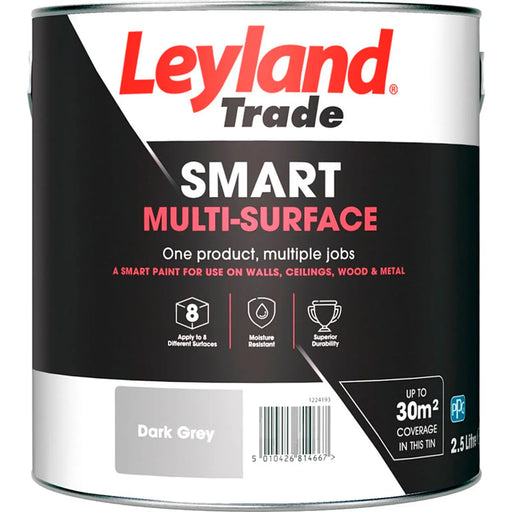 Leyland Trade Smart Multi Surface 2.5L Dark Grey