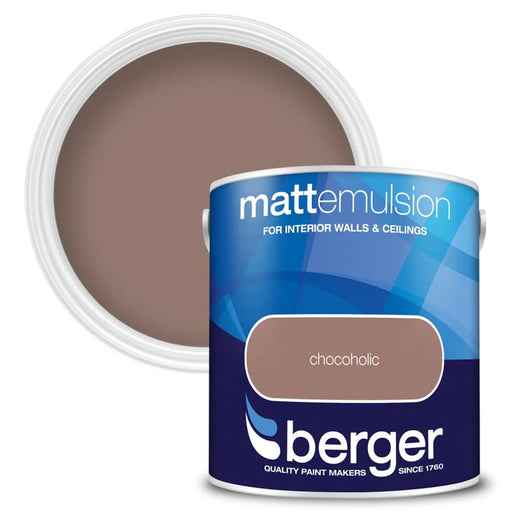 Berger Matt Emulsion 2.5L Chocoholic