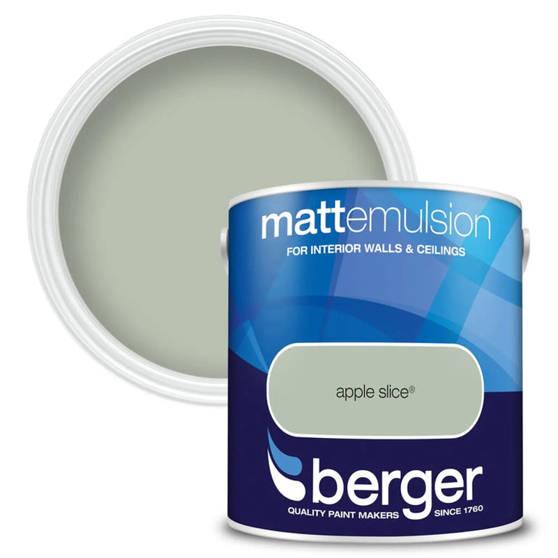 Berger Matt Emulsion 2.5L Apple Slice