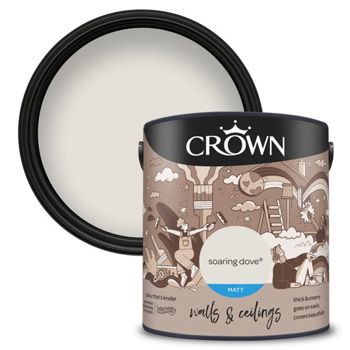 Crown Walls & Ceilings Matt 2.5L Soaring Dove