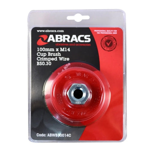Abracs Crimp Wirebrush M14 100mm