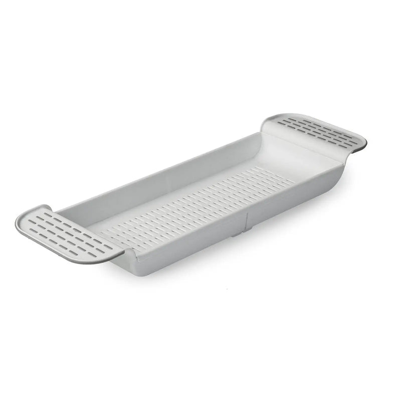 Blue Canyon Extendable Over Bath Rack White