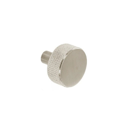 Smiths Architectural Knurled Disc Knob 32mm Satin Nickel
