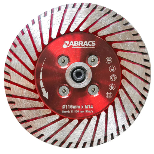 Abracs Cut & Grind Diamond Blade 115mm x M14