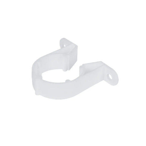 Davant Pipe Clip White Pack 10 32mm