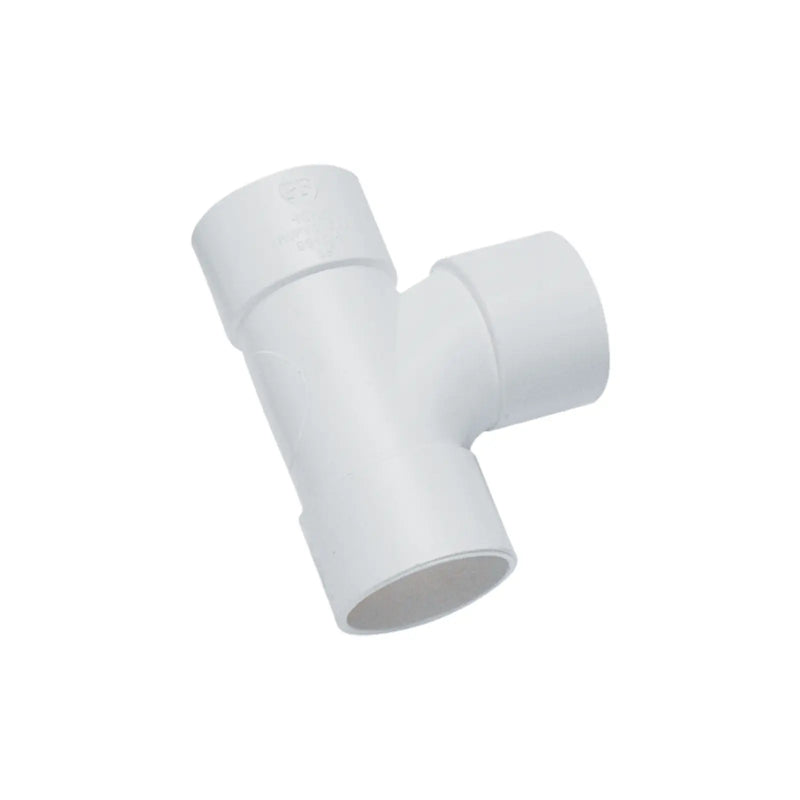 Davant Solvent Weld Swept Tee 92.5° White 40mm