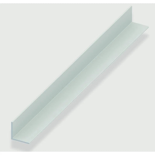 Rothley Angle Equal Sided - White Plastic 20mm x 20mm x 1.5mm x 2m