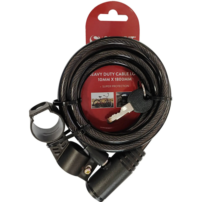 Securit Heavy Duty Cable Lock 1.8m x 10mm