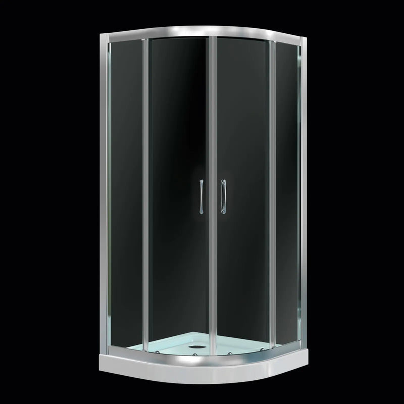 SupaPlumb Twin Sliding Quadrant Door 1850mm x 900mm