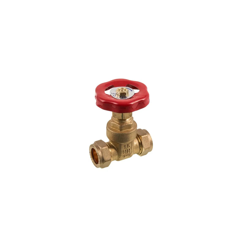 Securplumb Brass CXC Gate Valve 22mm