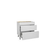 Gower Rapide+ Capri White 3 Drawer Pack 800mm