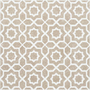 Stax d-c-fix® Self Adhesive Wall Tile Lina Beige 15cm x 15cm / Pack Of 6