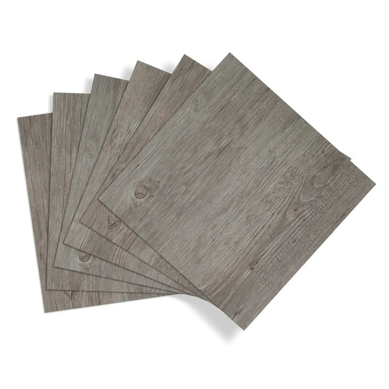 Stax d-c-fix® Self Adhesive Floor Tiles 11 Piece 1sqm Grey Wood