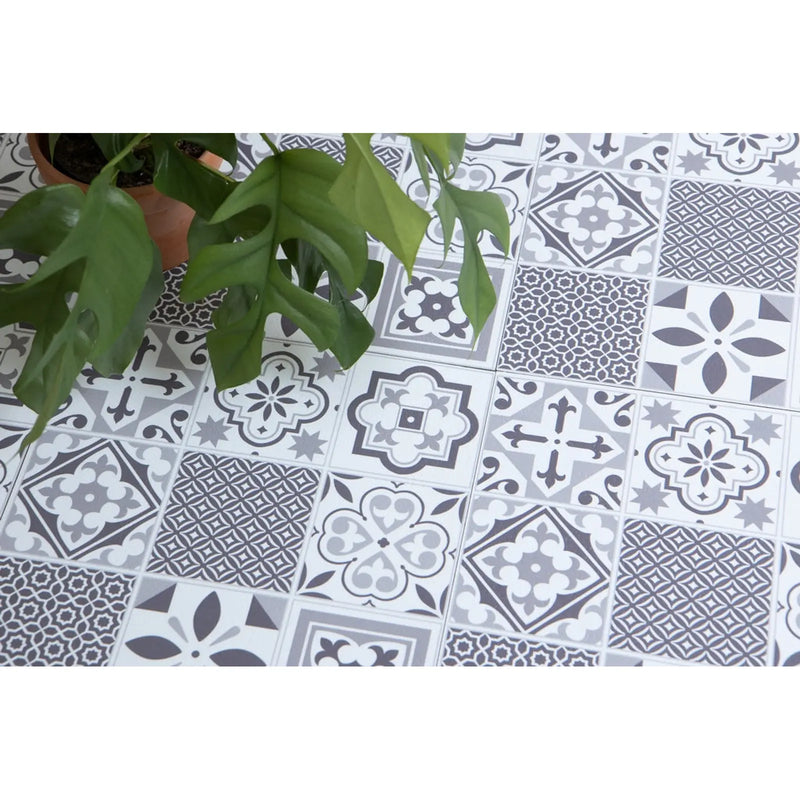 Stax d-c-fix® Self Adhesive Floor Tiles 11 Piece 1sqm Oriental
