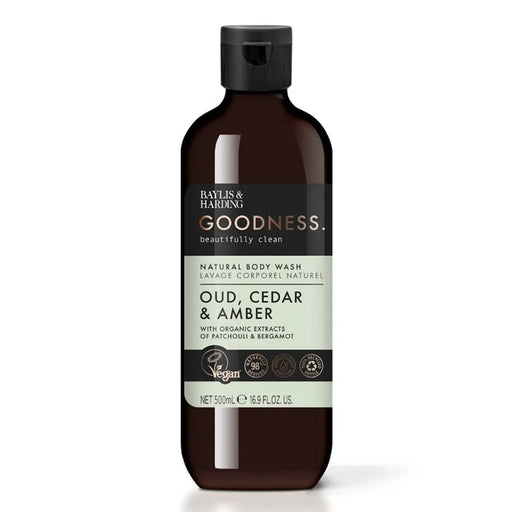 Stax Baylis & Harding Body Wash 500ml Oud, Cedar & Amber