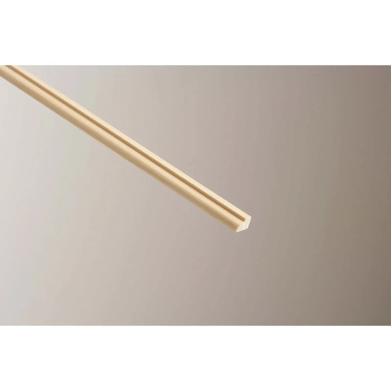 Cheshire Mouldings Glass Bead Pine 9 x 12mm x 2.4m