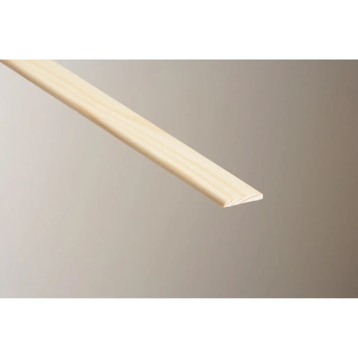 Cheshire Mouldings PSE Clear Pine D Mould 2400 x 18 x 6mm