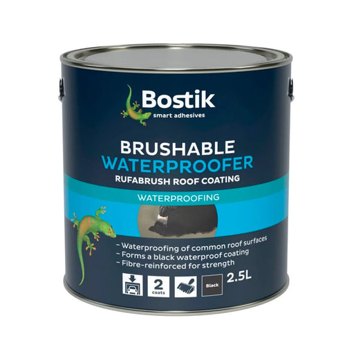 Bostik Brushable Waterproofer For Roofs 2.5L