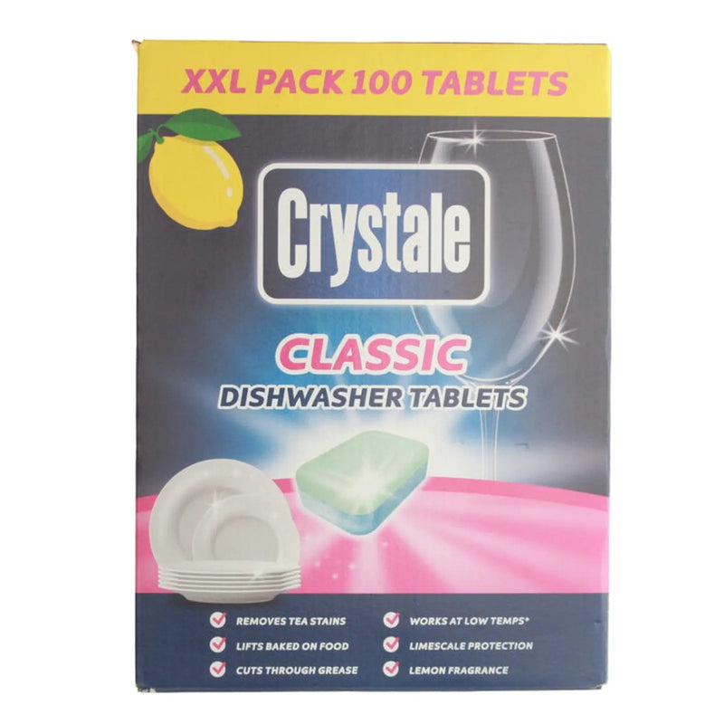 Crystale Classic Dishwasher Tablets Pack 100
