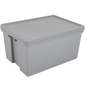 Wham 100% Upcycled Heavy Duty Box & Lid 62L Various