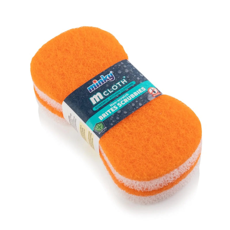 Minky Brites Scrubbies Pack 2