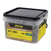 Flat Head Spectre 6.7x150mm Tub 200 T30 1000hr Green