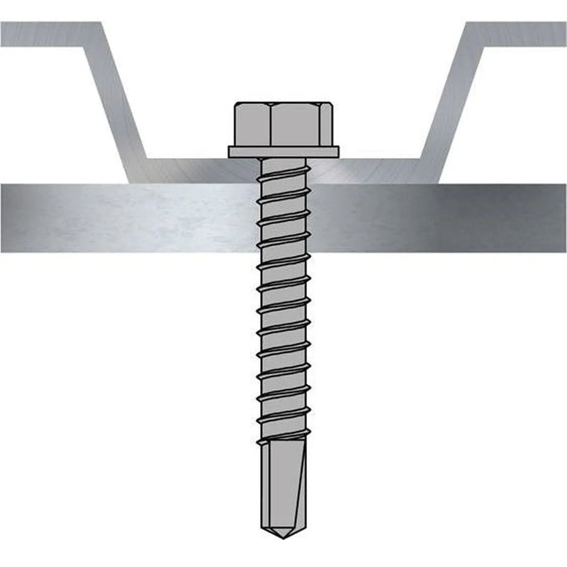 TechFast Hex/No.3 Per 100 (1000 hours) 5.5x25mm