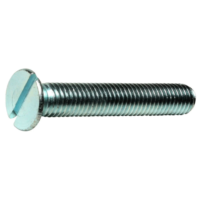 MetalMate Screw BZP M8x80 Slot Csk Hd DIN963 Bx 50