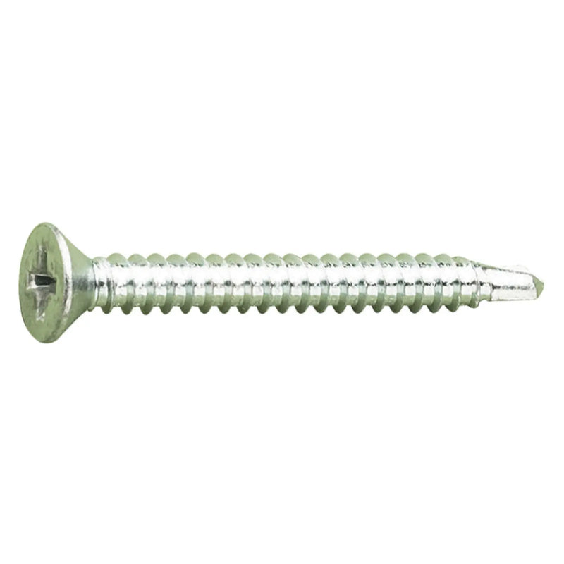 Screw S/Tap S/D BZP 3.5x13 PH Csk Hd DIN7504P Bx 1000