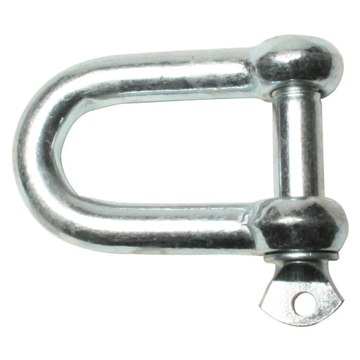 MetalMate D Shackle 1/4 Galv Commercial Bx 25