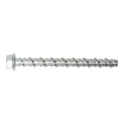 Serbolt Concrete Bolt M6x50 BZP Hex Flange Hd Bx 100