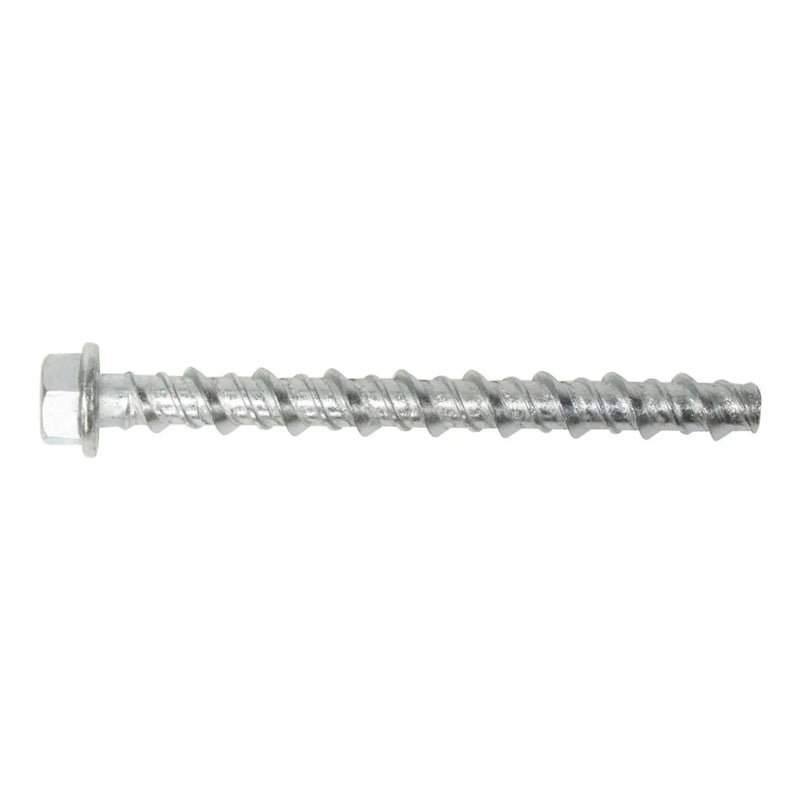 Serbolt Concrete Bolt M6x50 BZP Hex Flange Hd Bx 100