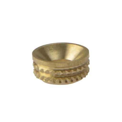 Screw Cup Socket No.8's Brass 100 Per Bag (D26)