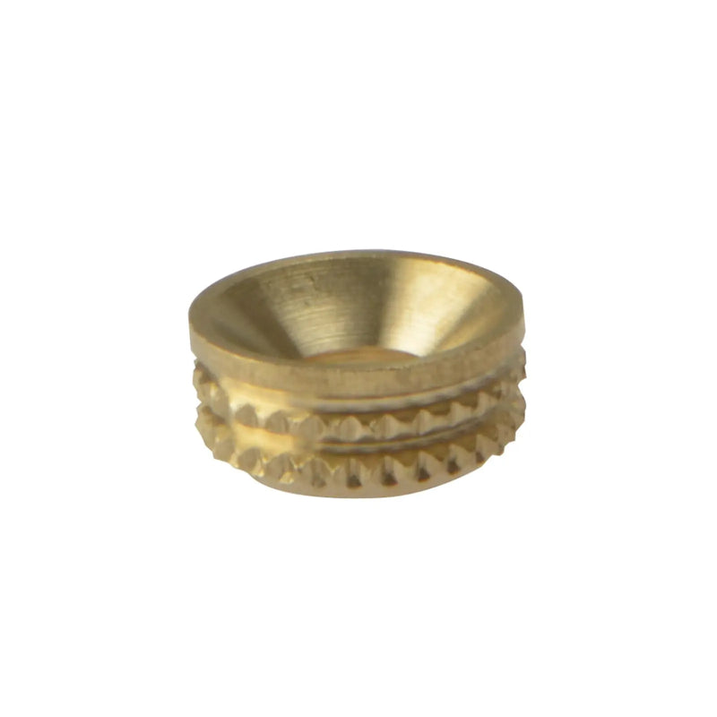Screw Cup Socket No.8's Brass 100 Per Bag (D26)
