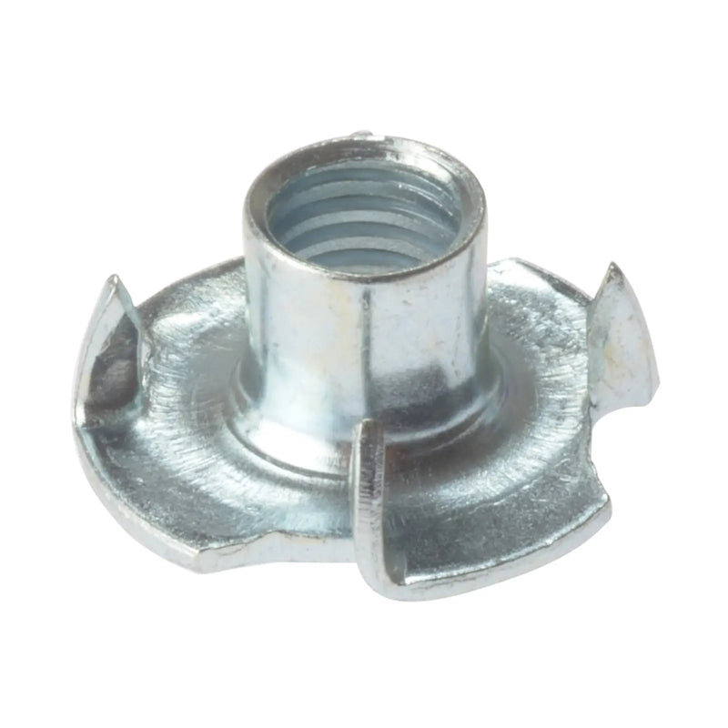 Pronged Tee Nut BZP M6 10 per Bag (D26)
