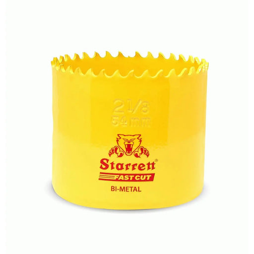 Starrett Holesaw Fast Cut Each - 54mm - 2 1/8" FCH218