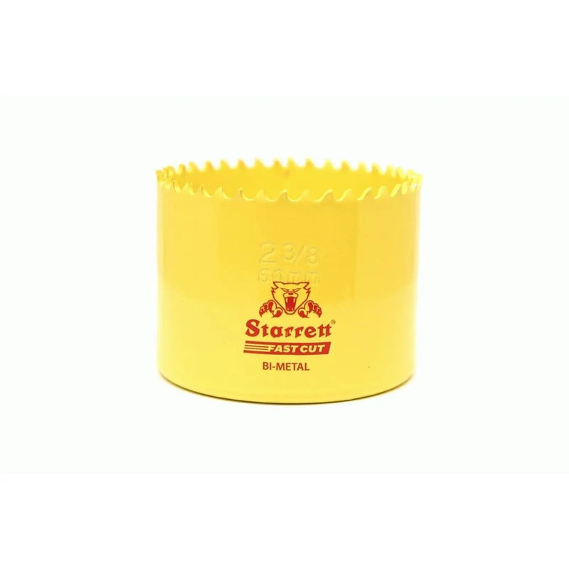 Starrett Holesaw Fast Cut Each - 60mm - 2 3/8" FCH0238