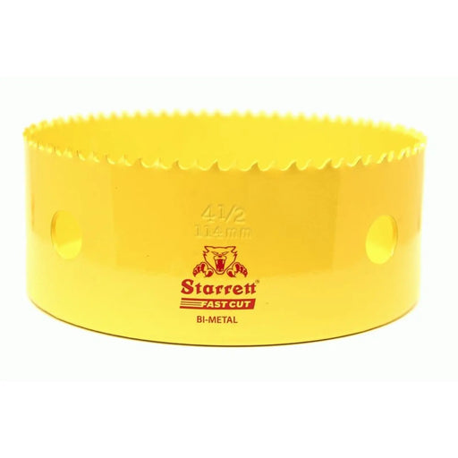 Starrett Holesaw Fast Cut Each - 114mm - 4 1/2" FCH0412