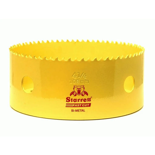 Starrett Holesaw Fast Cut Each - 108mm - 4 1/4" FCH0414