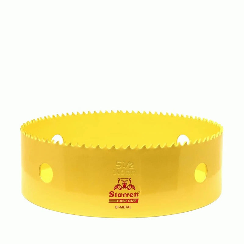 Starrett Holesaw Fast Cut Each - 140mm - 5 1/2" FCH0512