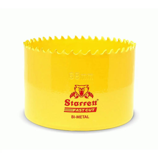 Starrett Holesaw Fast Cut Each - 68mm - 2 11/16" FCH068M
