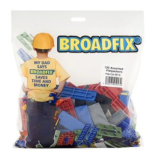 Broadfix Flat Packers 120 Per Bag Mixed