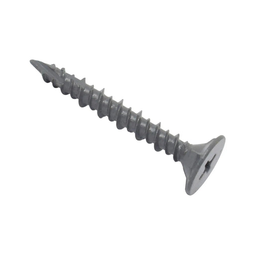 Cement Board Screw 4.2x32mm Bx 200 Grey Hi-Lo Thread