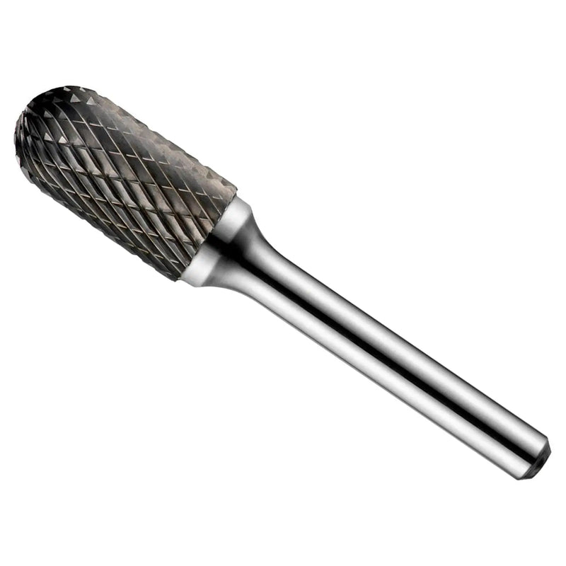 Dormer Carbide Burr 8.0x6.0mm Ball Nosed Cyl Bright Per 1