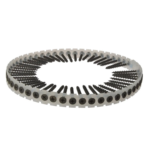 Drywall Screw Black 4.2x75mm Bx 1000 Coarse Collated Strip